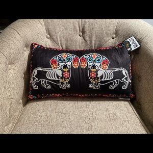 Dia de los muertos embroidered Dachshunds pups